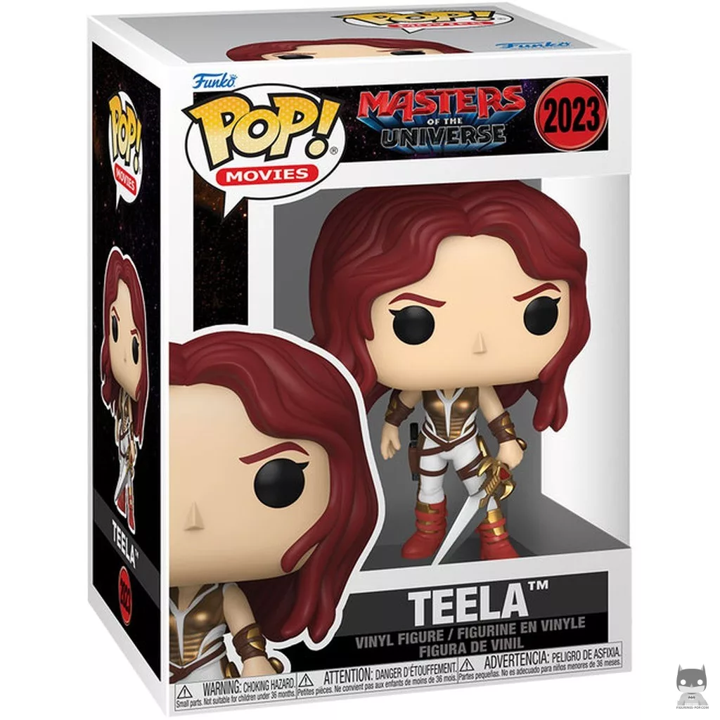Figura Funko Pop! Teela en su caja