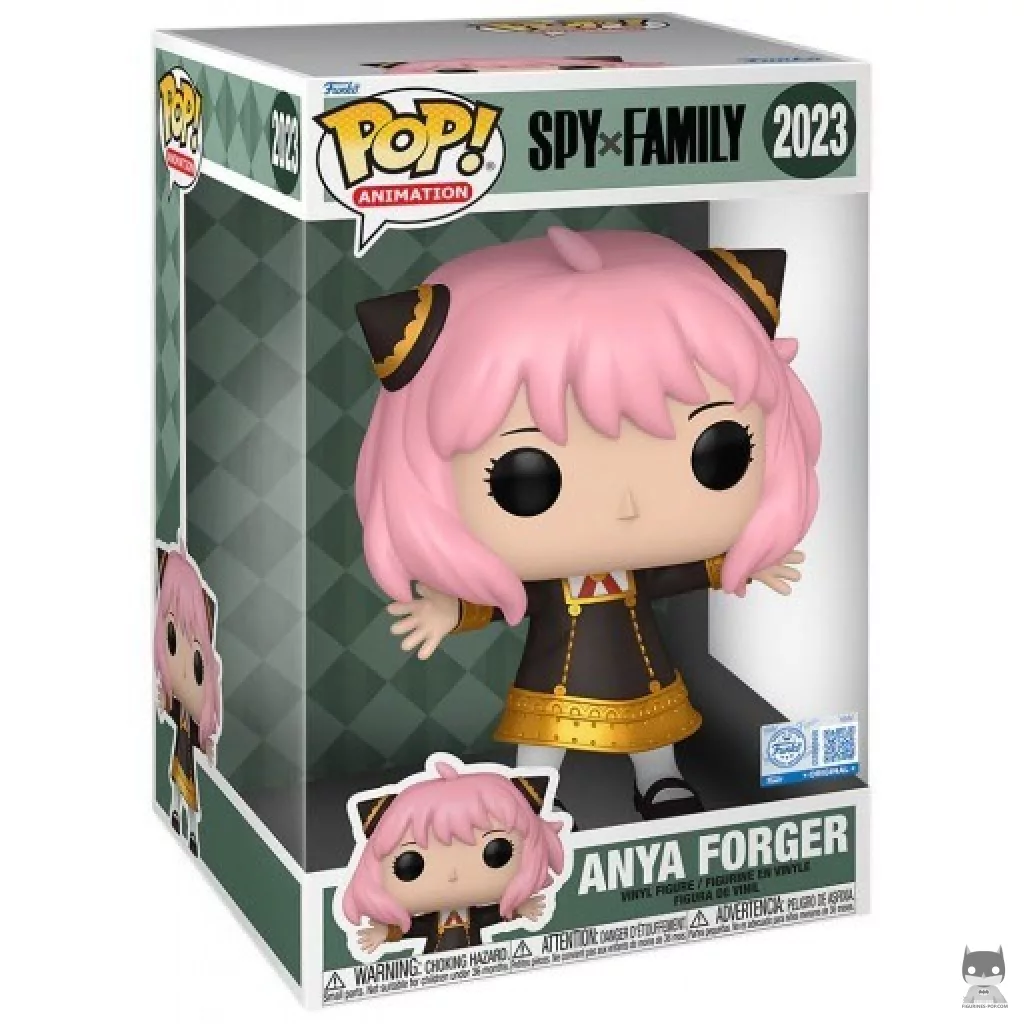 Figura Funko Pop! Anya Forger (Supersized) en su caja