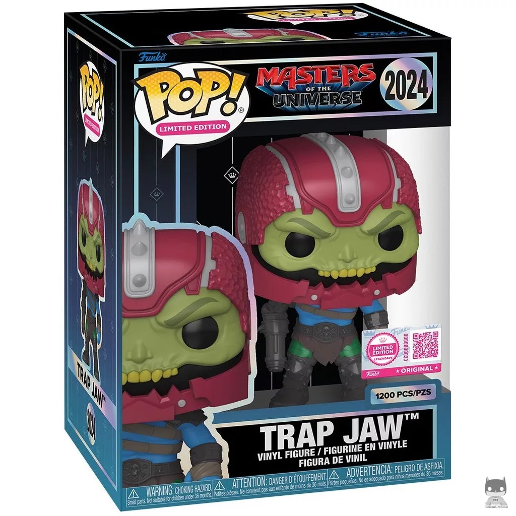 Figura Funko Pop! Trap Jaw en su caja