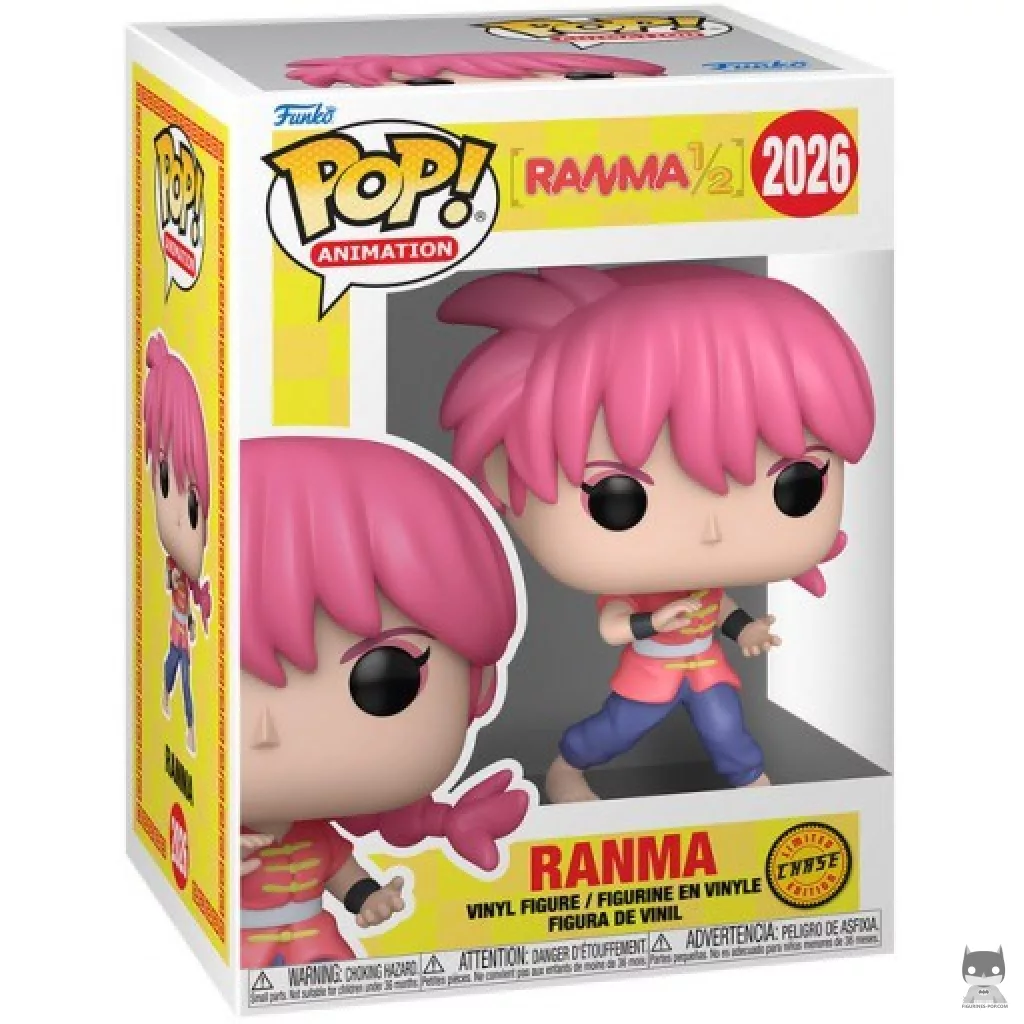 Figura Funko Pop! Ranma (Chase) en su caja