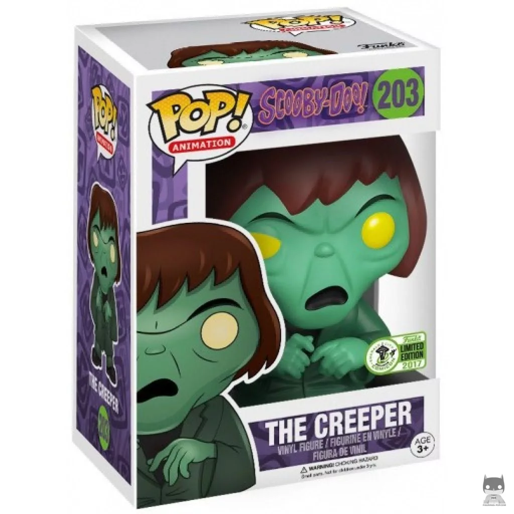 Figura Funko Pop! The Creeper en su caja