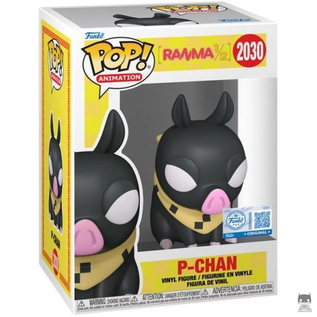 Figura Funko Pop! P-Chan en su caja