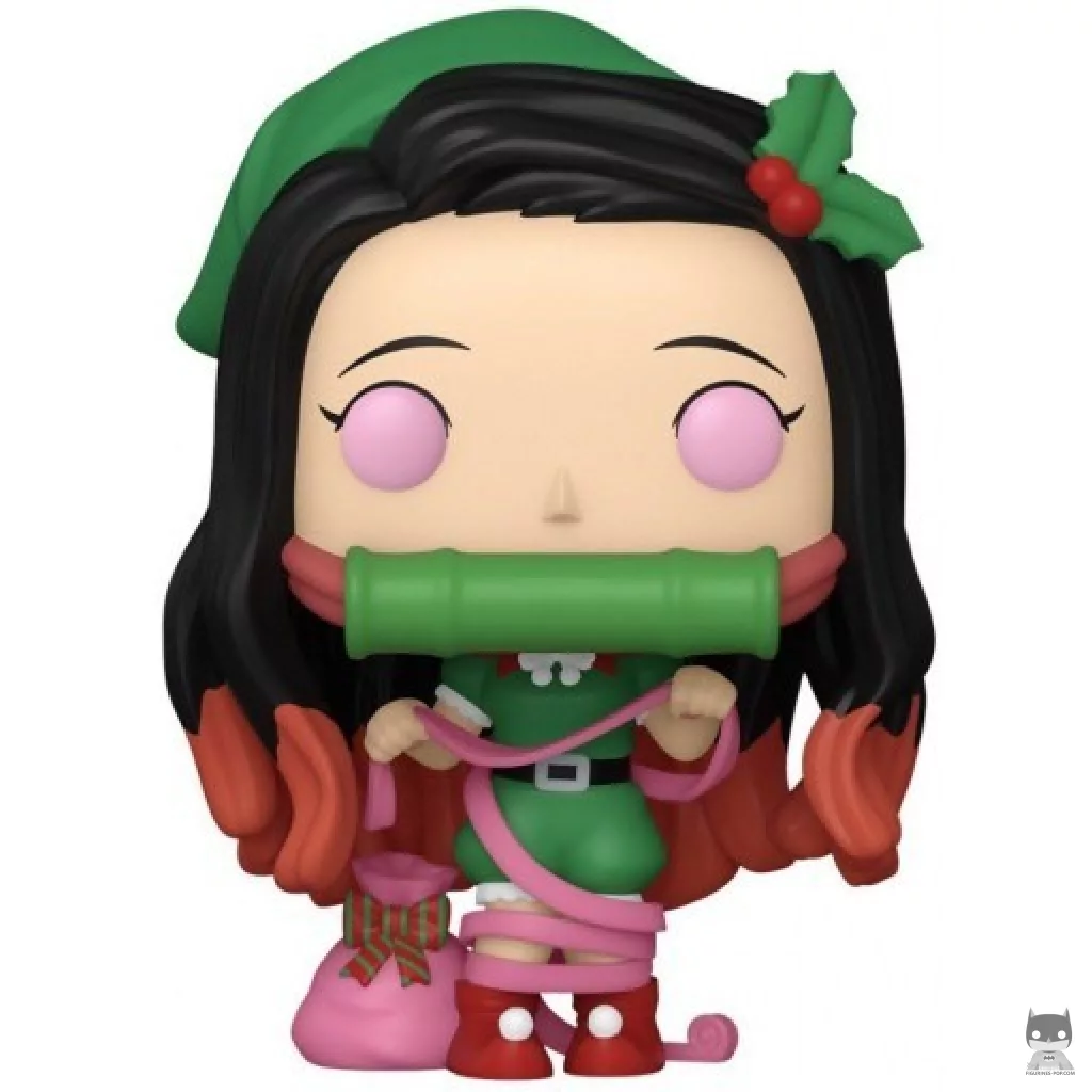 Figura Funko Pop! Nezuko Kamado (Navidad) (Demon Slayer)