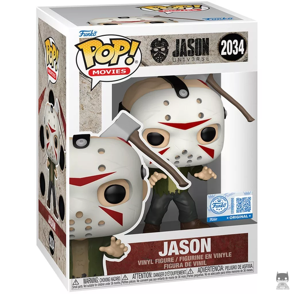 Figura Funko Pop! Jason (Hacha en la cabeza) en su caja