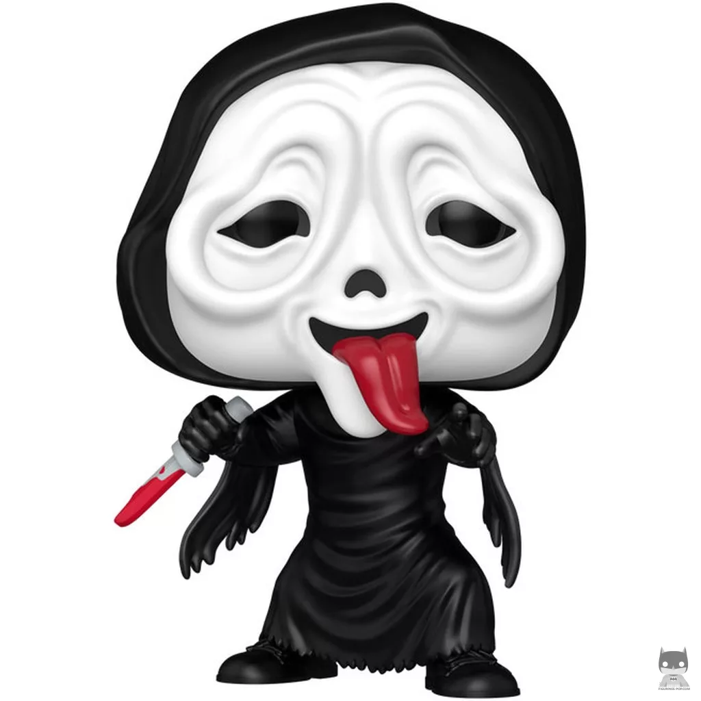 Figura Funko Pop! Ghost Face con la lengua fuera (Scream)