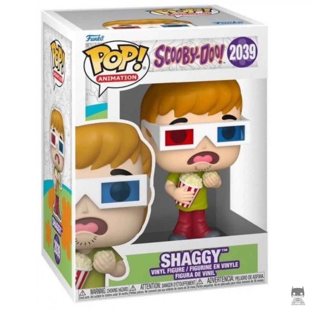 Figura Funko Pop! Shaggy en su caja
