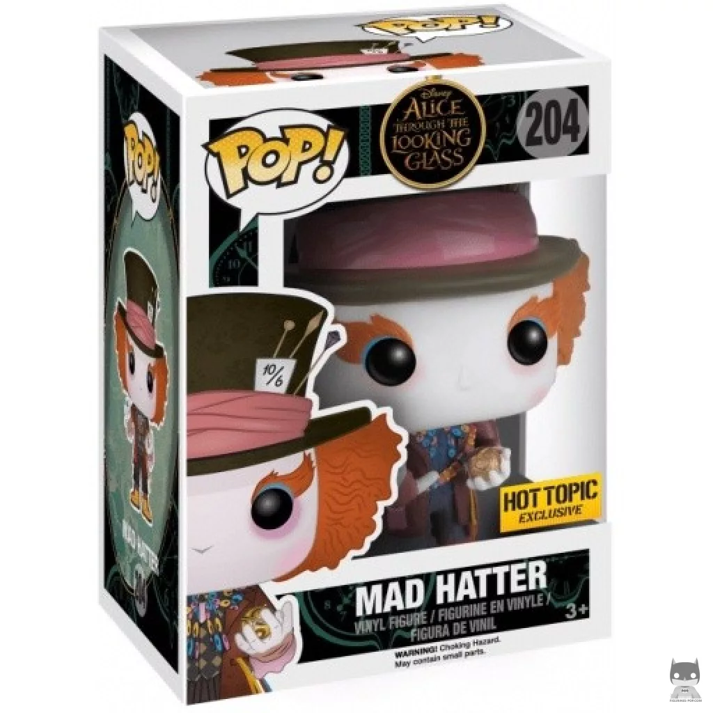 Figura Funko Pop! Sombrerero Loco en su caja