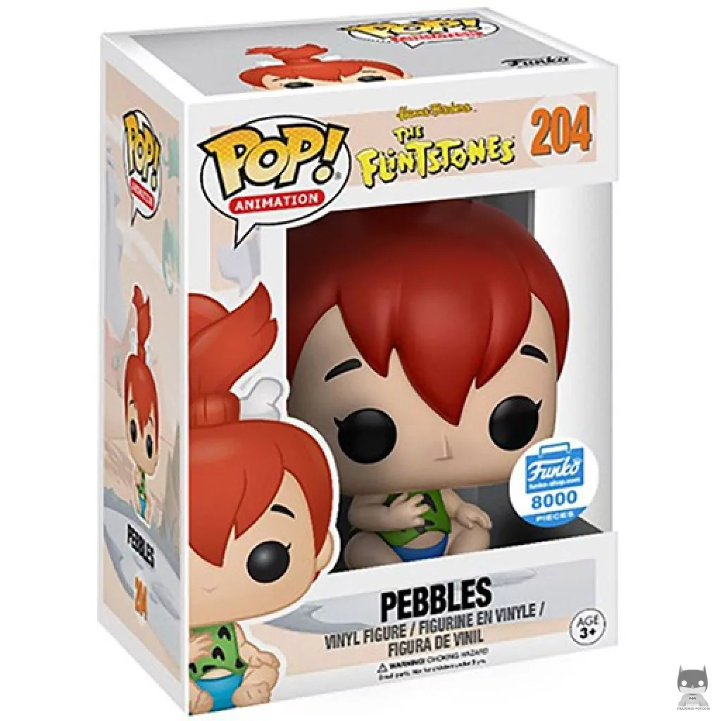 Figura Funko Pop! Pebbles Picapiedra en su caja