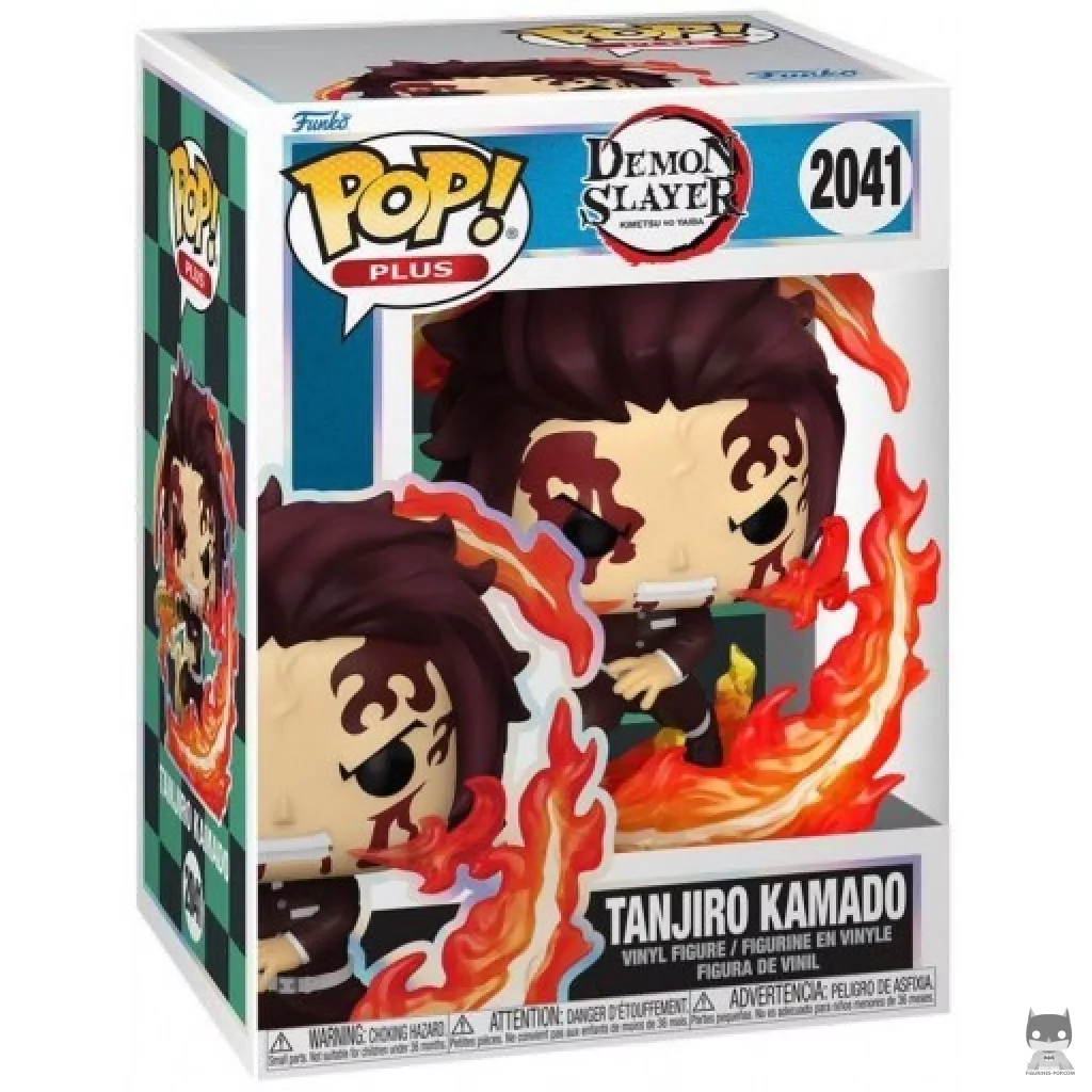 Figura Funko Pop! Tanjiro Kamado en su caja