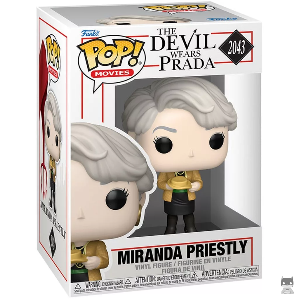Figura Funko Pop! Miranda Priestly en su caja