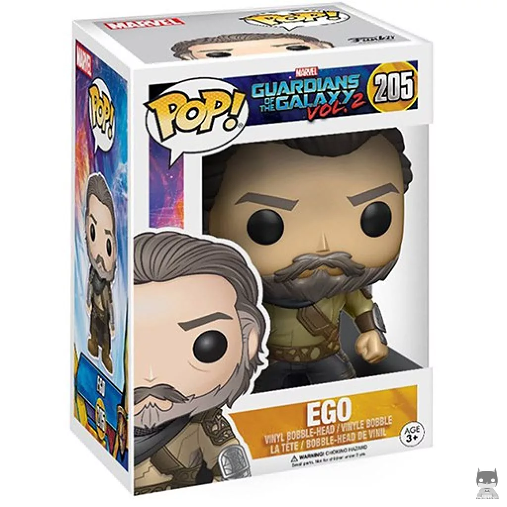 Figura Funko Pop! Ego en su caja