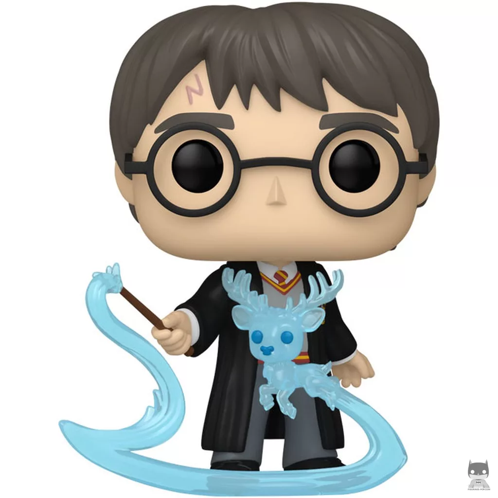 Figura Funko Pop! Harry Potter con su patronus (Ciervo) (Harry Potter)