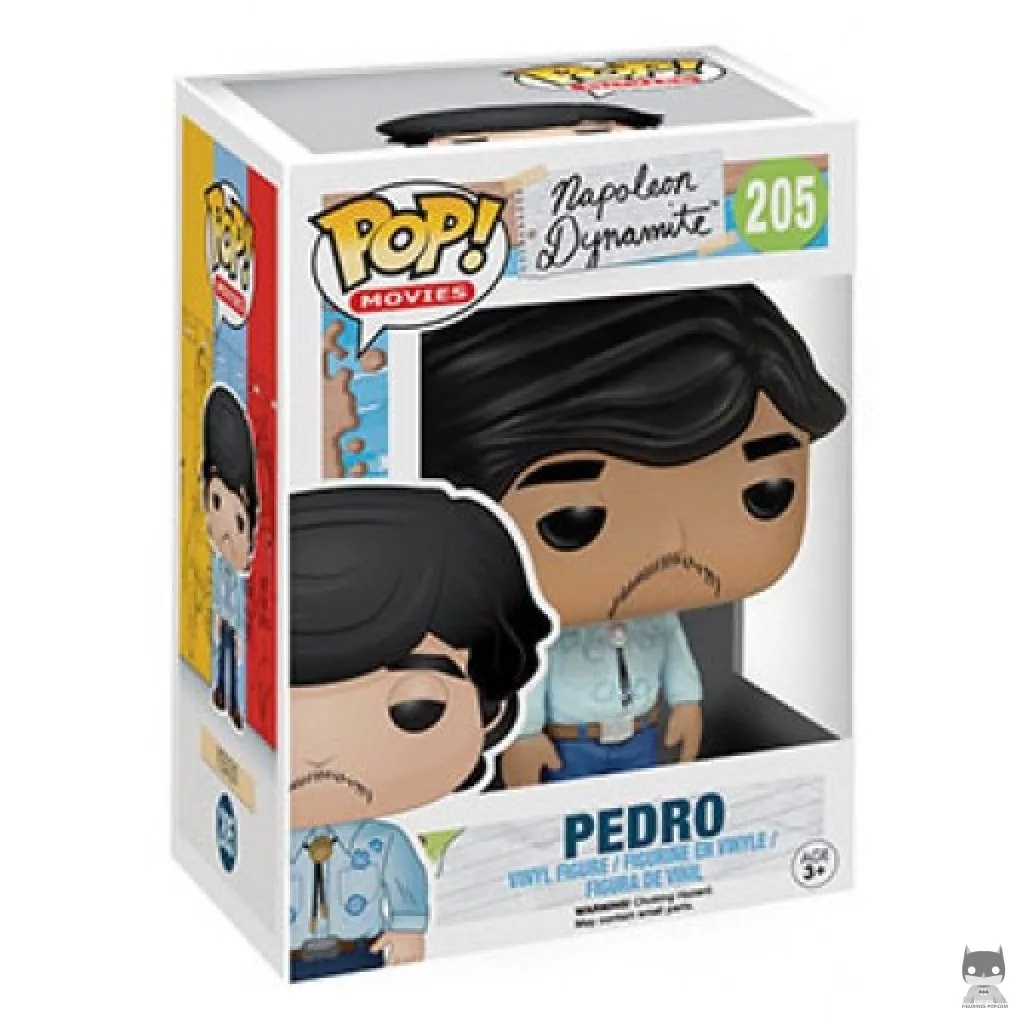 Figura Funko Pop! Pedro en su caja