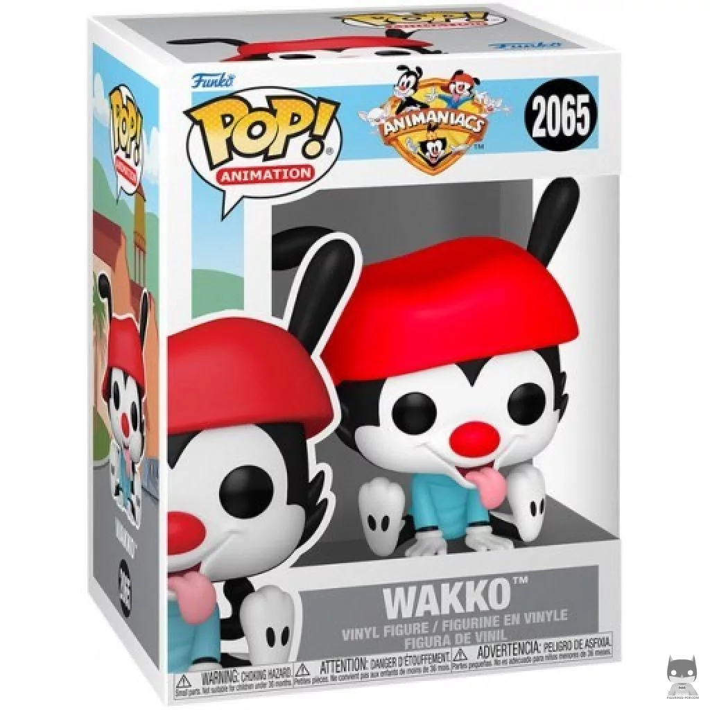 Figura Funko Pop! Wakko en su caja