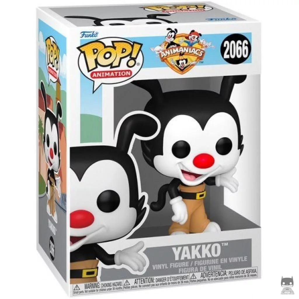 Figura Funko Pop! Yakko en su caja