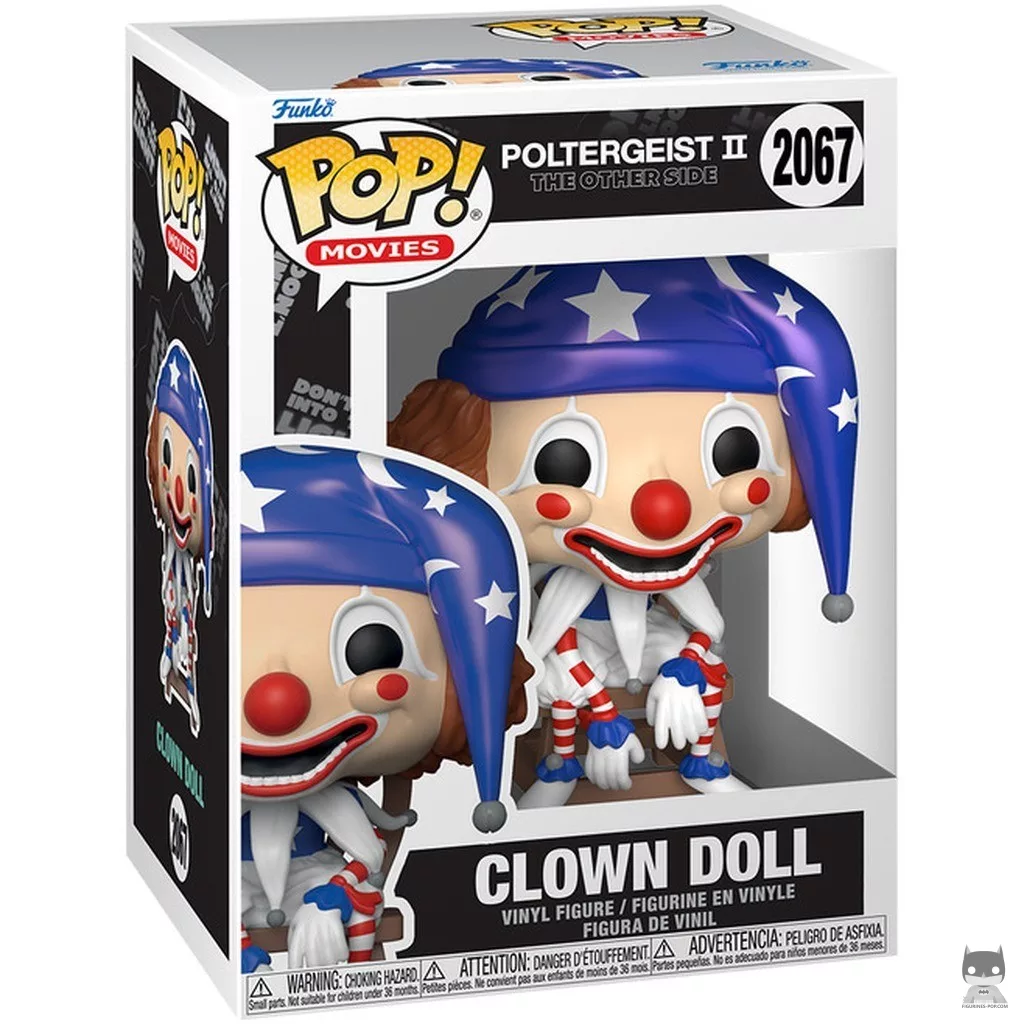 Figura Funko Pop! Clown Doll en su caja