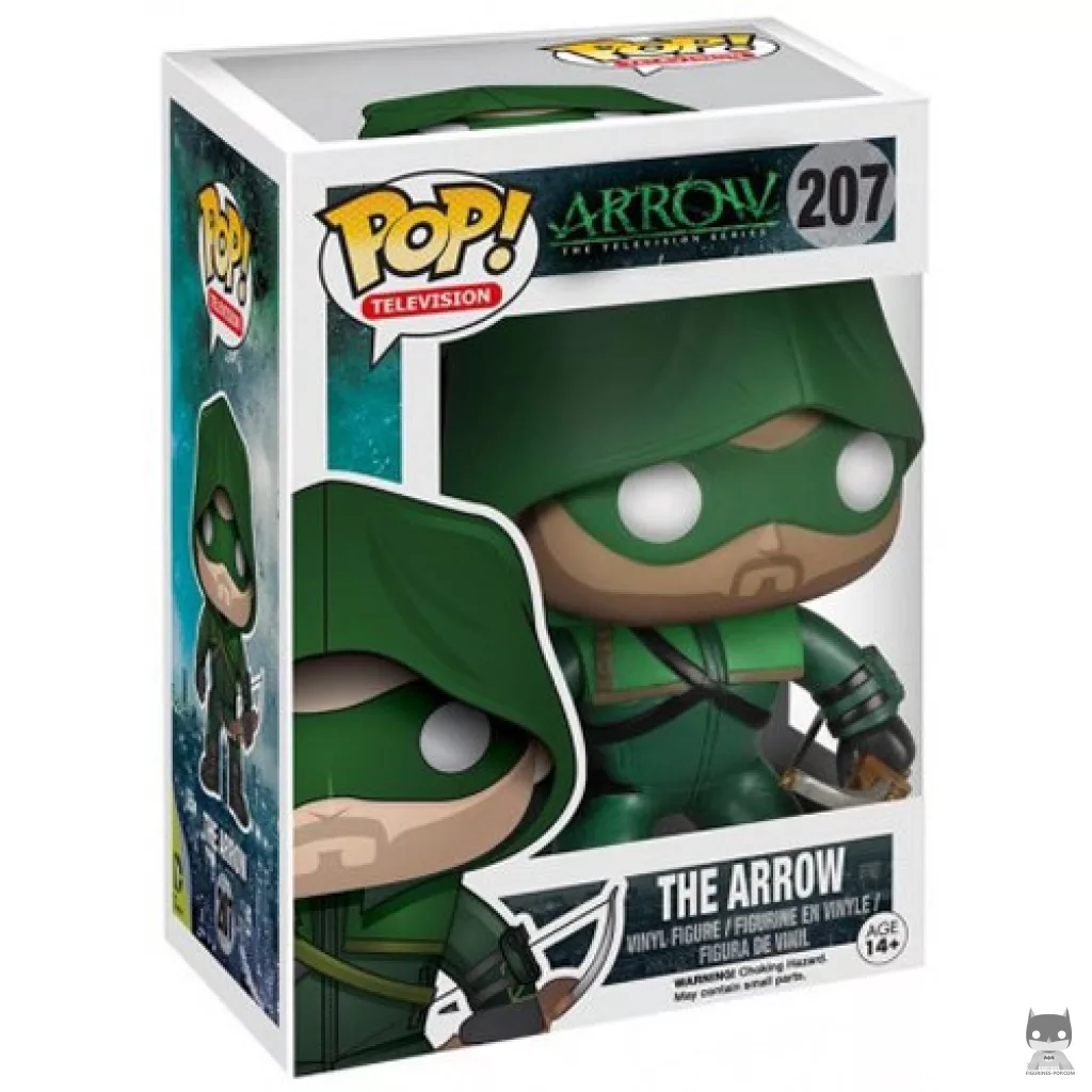 Figura Funko Pop! Flecha Verde en su caja
