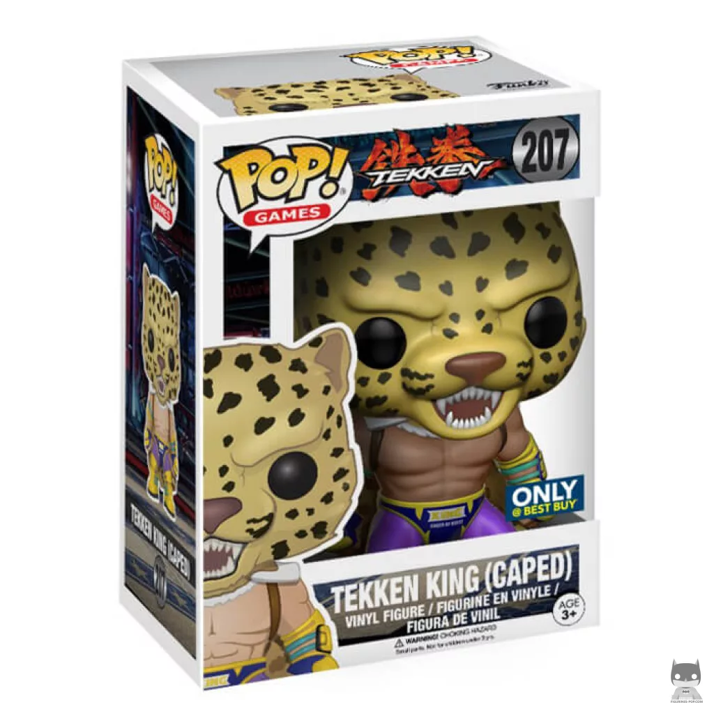Figura Funko Pop! King (con capa) en su caja