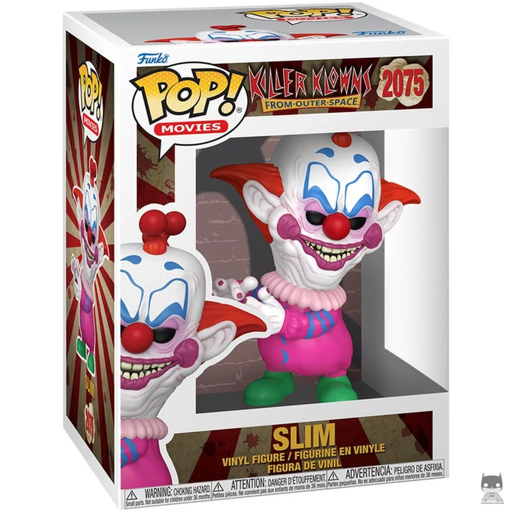 Figura Funko Pop! Slim en su caja