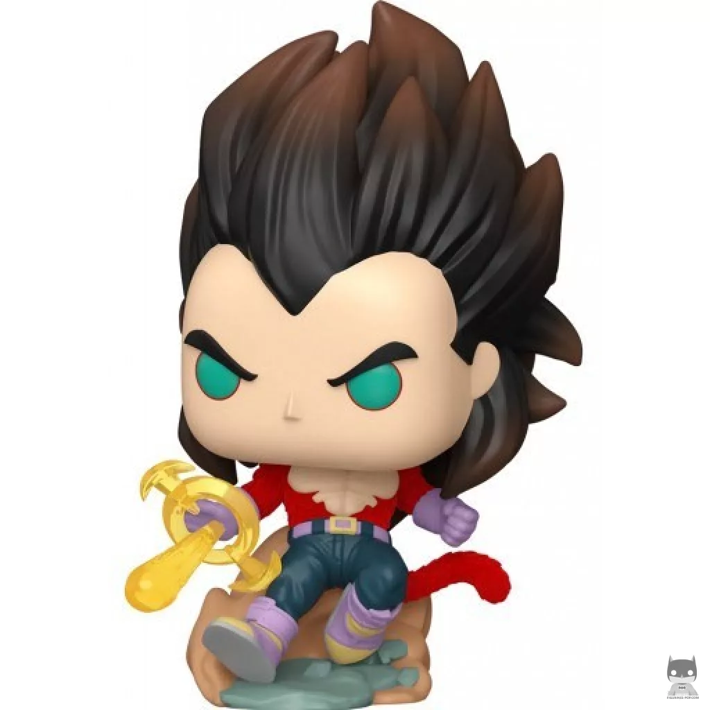Figura Funko Pop! Vegeta Super Saiyan 4 (Chase & Flocado & Brilla en la oscuridad) (Dragon Ball GT)