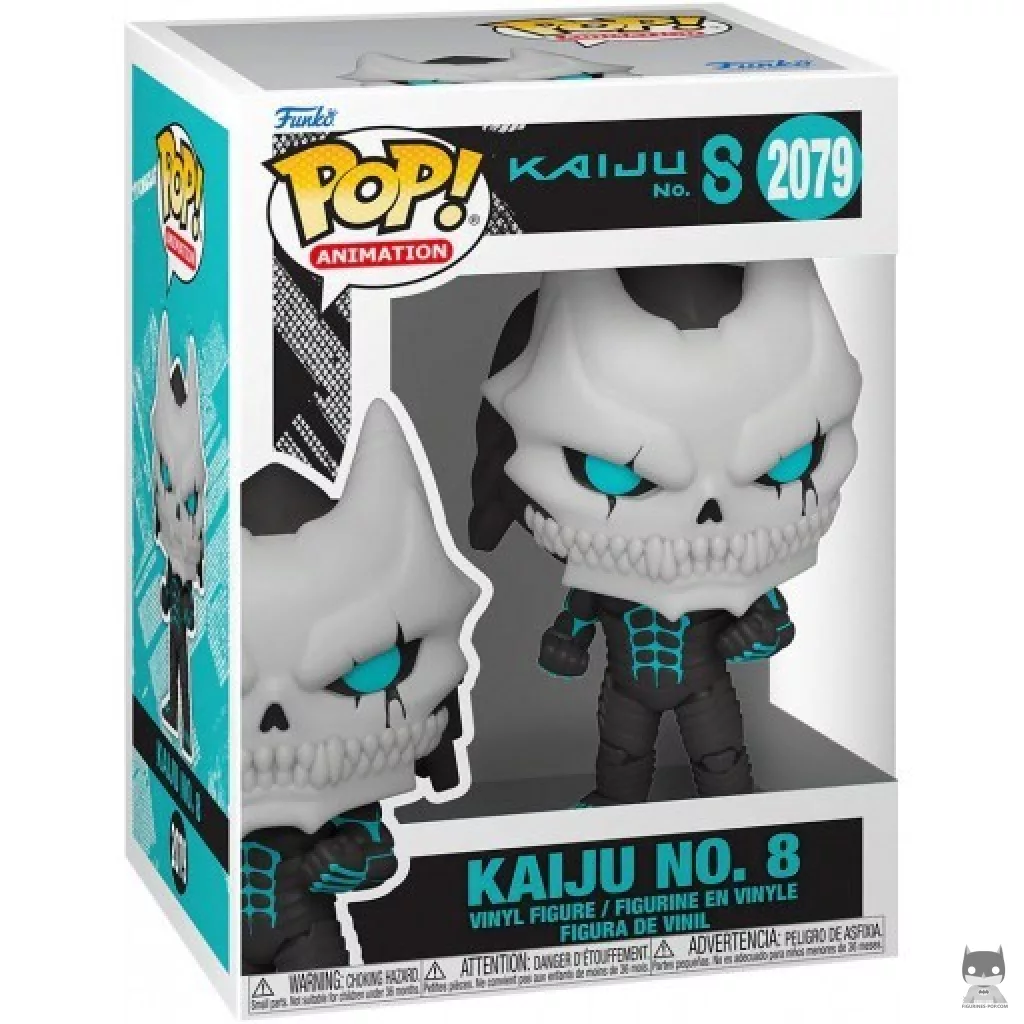 Figura Funko Pop! Kaiju No. 8 en su caja
