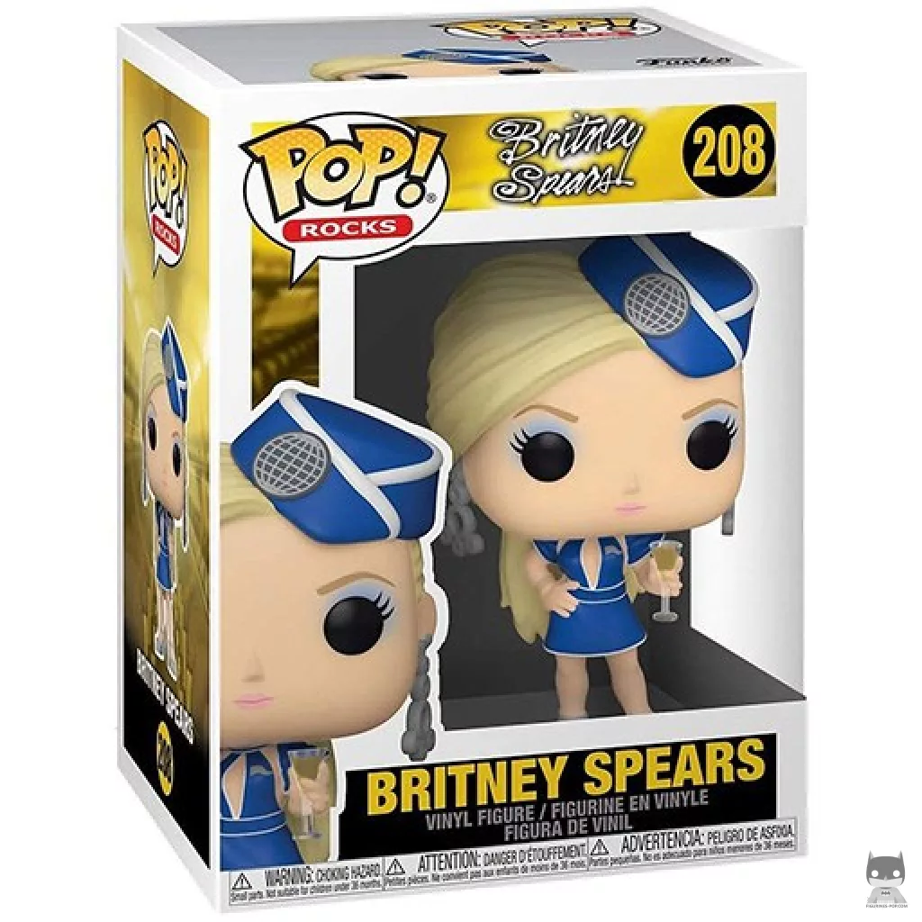 Figura Funko Pop! Britney Spears (Toxic) en su caja