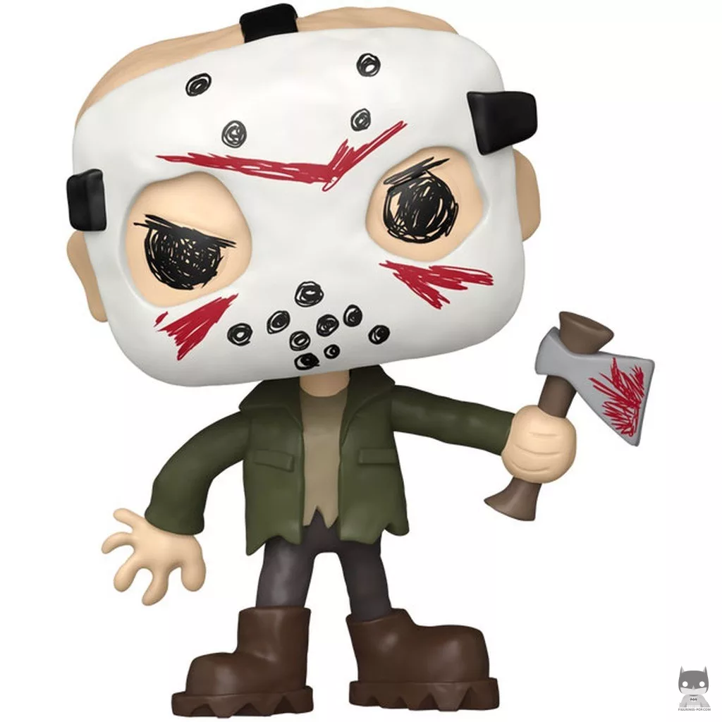 Figura Funko Pop! Jason Voorhees (Garabatos) (Viernes 13)