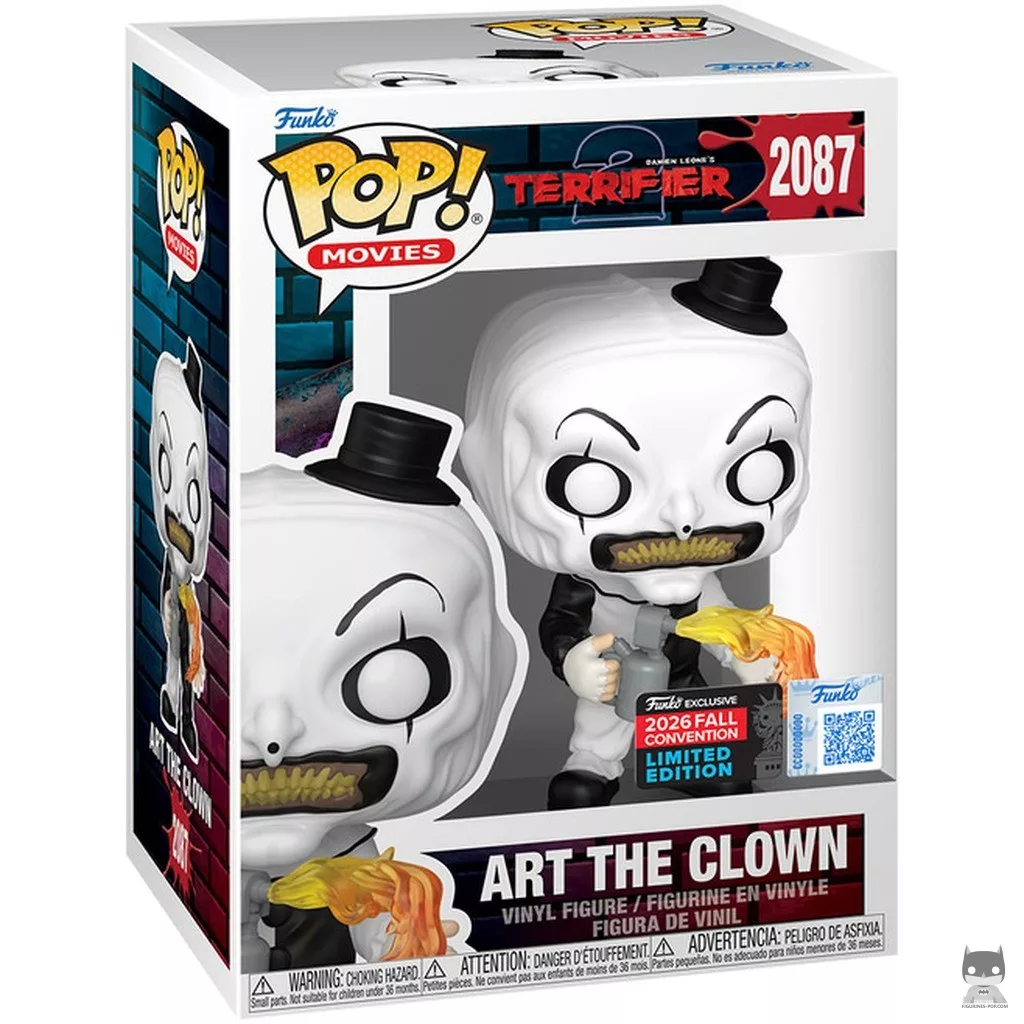Figura Funko Pop! Art el Payaso en su caja