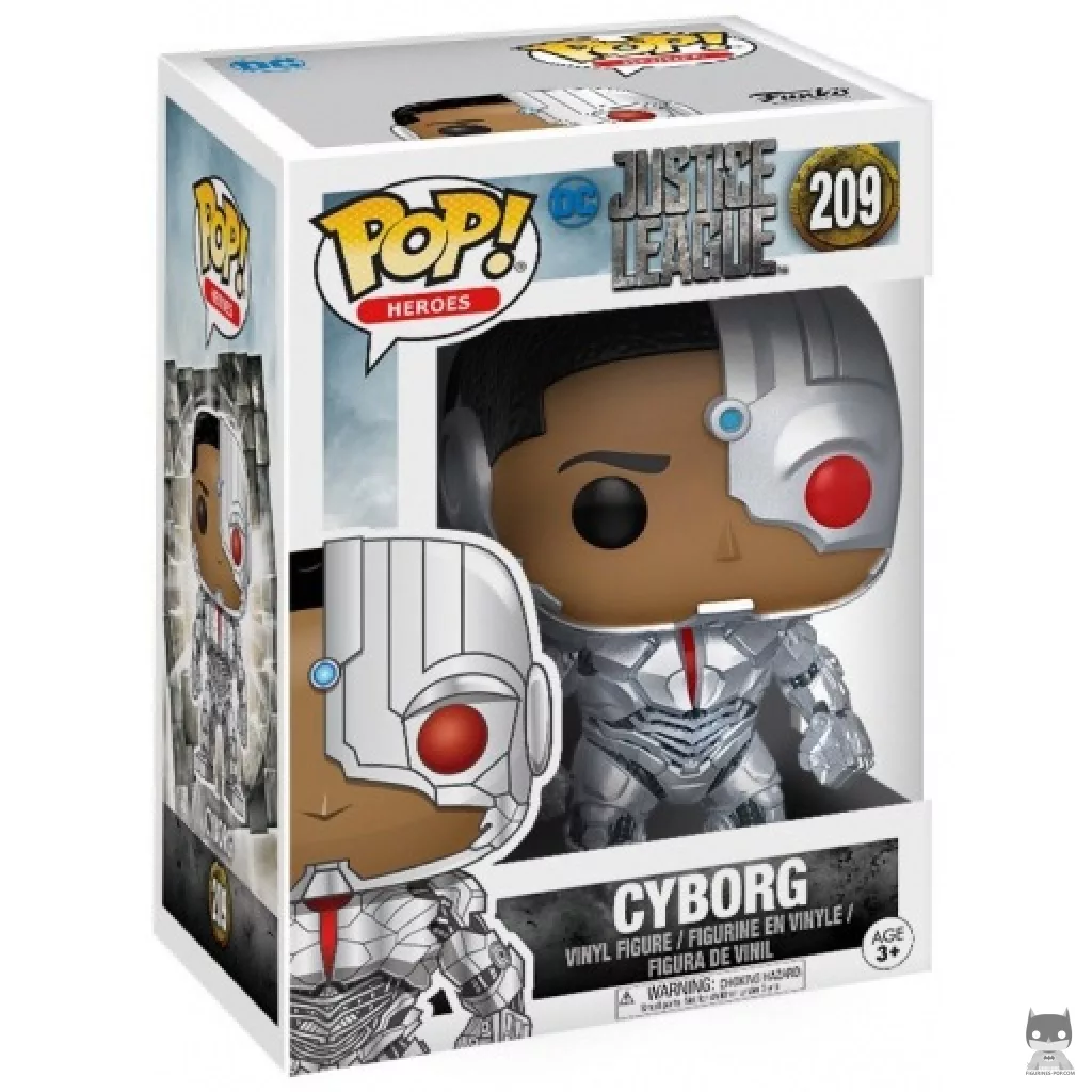 Figura Funko Pop! Cyborg en su caja