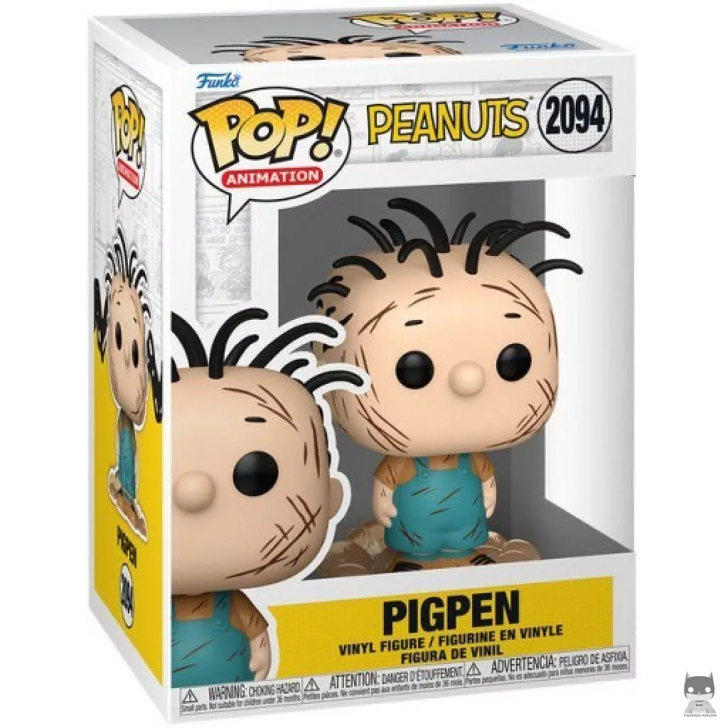 Figura Funko Pop! Pigpen en su caja