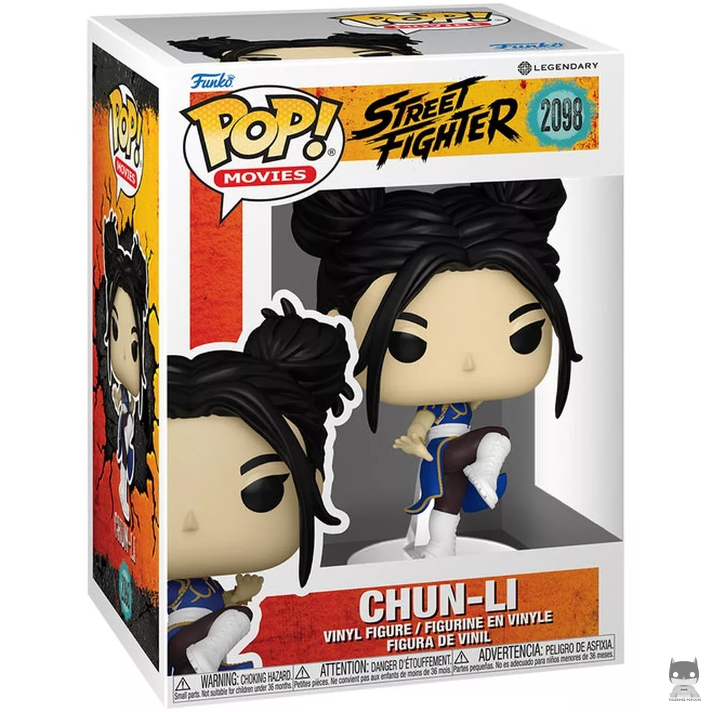 Figura Funko Pop! Chun-Li en su caja