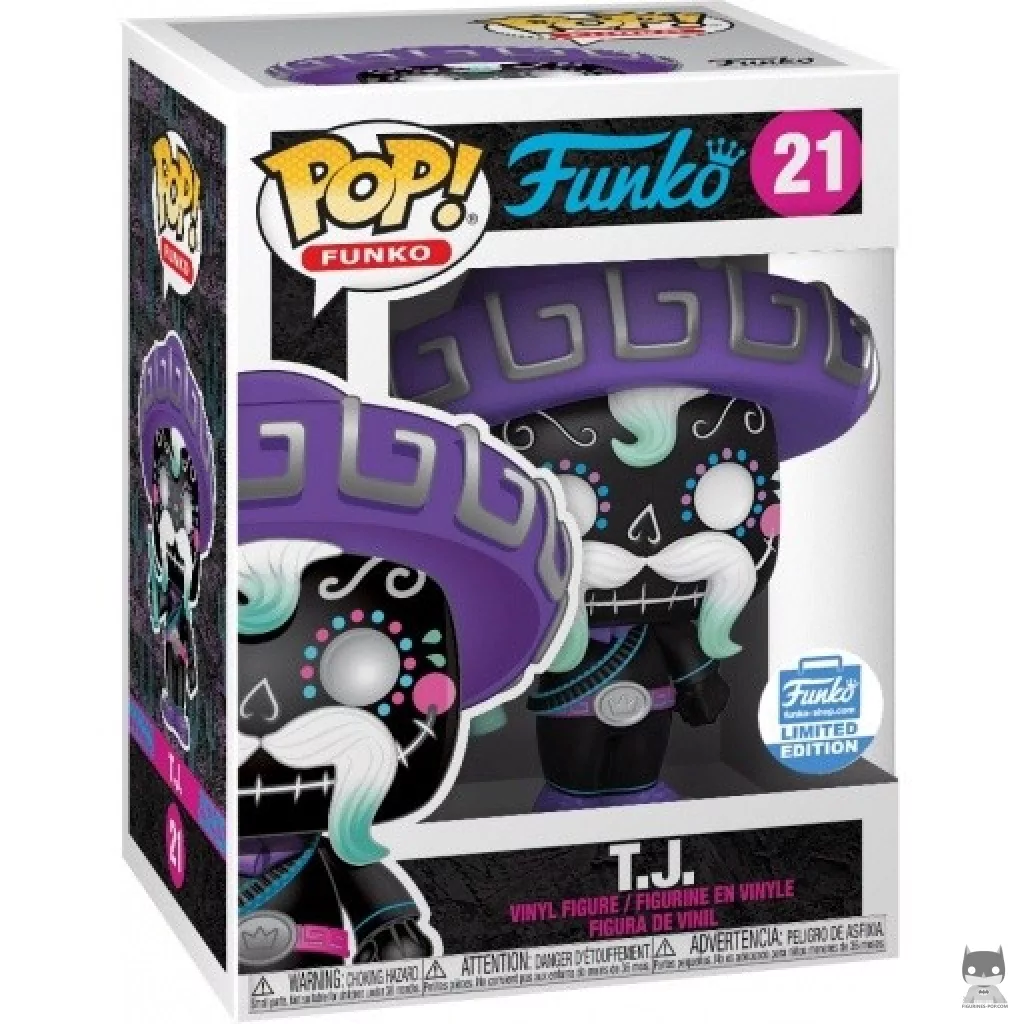 Figura Funko Pop! T.J. en su caja