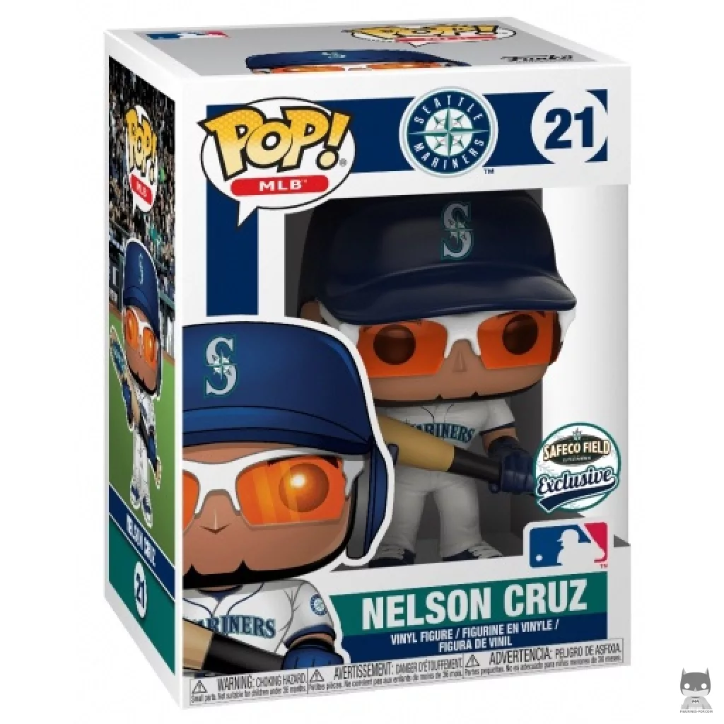 Figura Funko Pop! Nelson Cruz en su caja