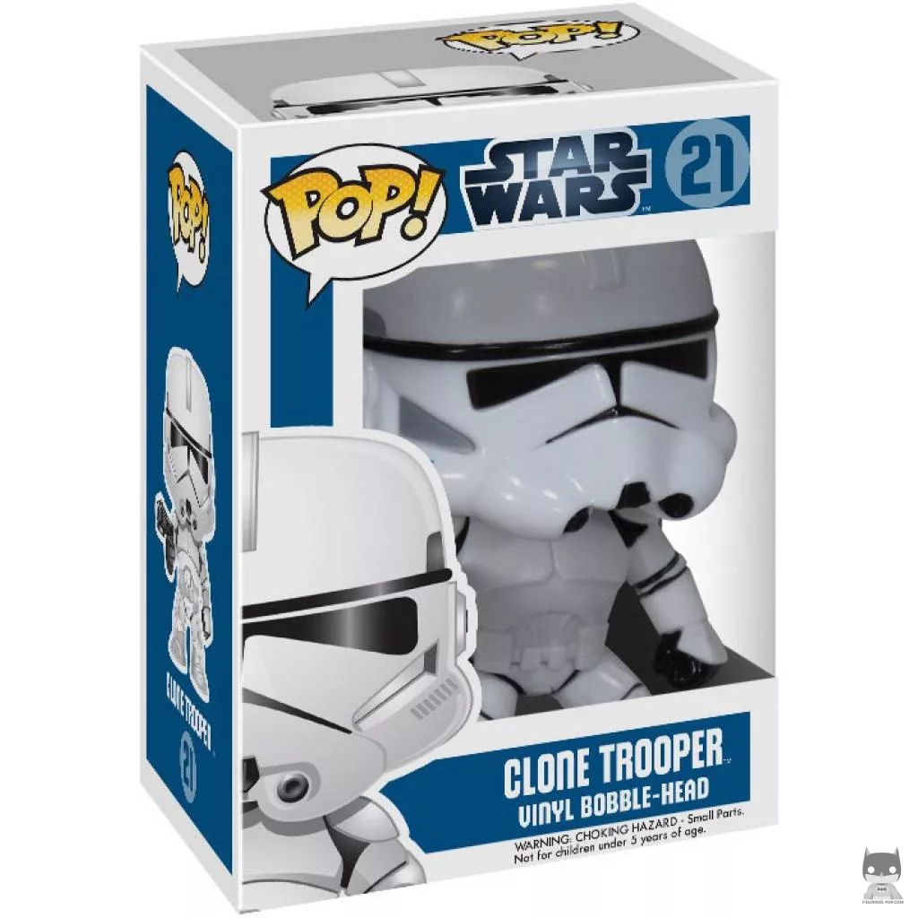 Figura Funko Pop! Clone Trooper (Original) en su caja