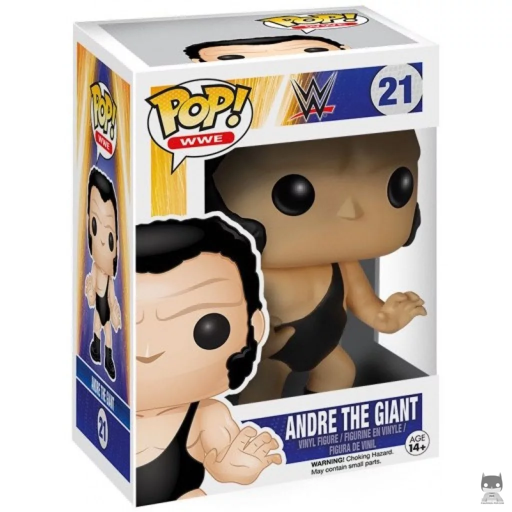Figura Funko Pop! Andre the Giant en su caja