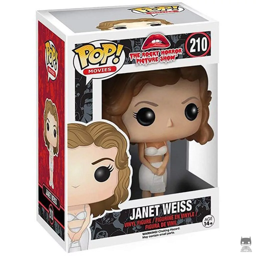 Figura Funko Pop! Janet Weiss en su caja