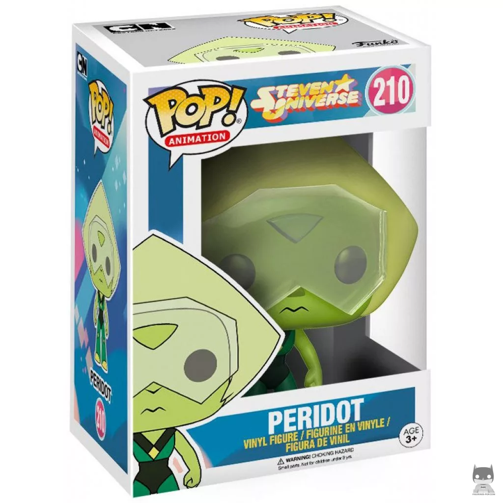 Figura Funko Pop! Peridot en su caja