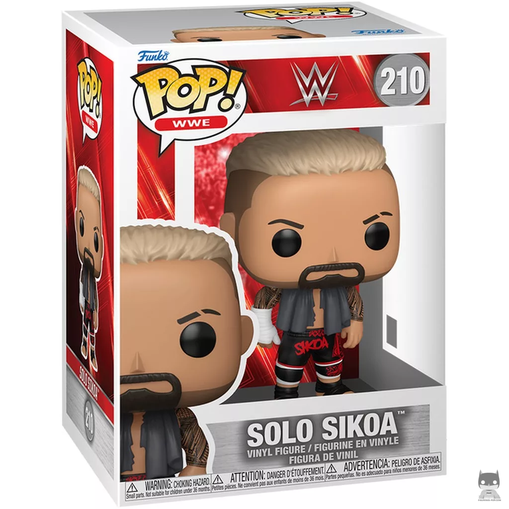 Figura Funko Pop! Solo Sikoa en su caja
