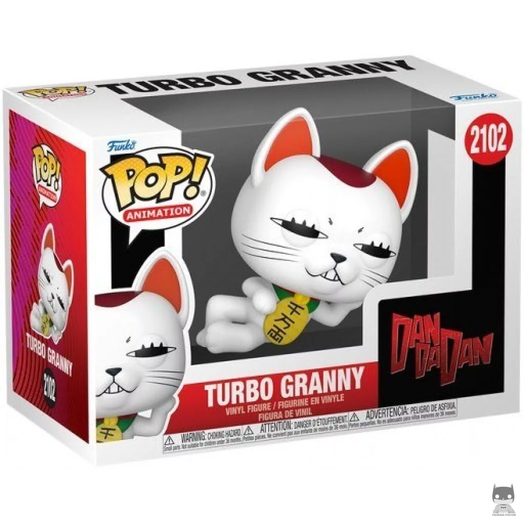 Figura Funko Pop! Turbo Granny en su caja