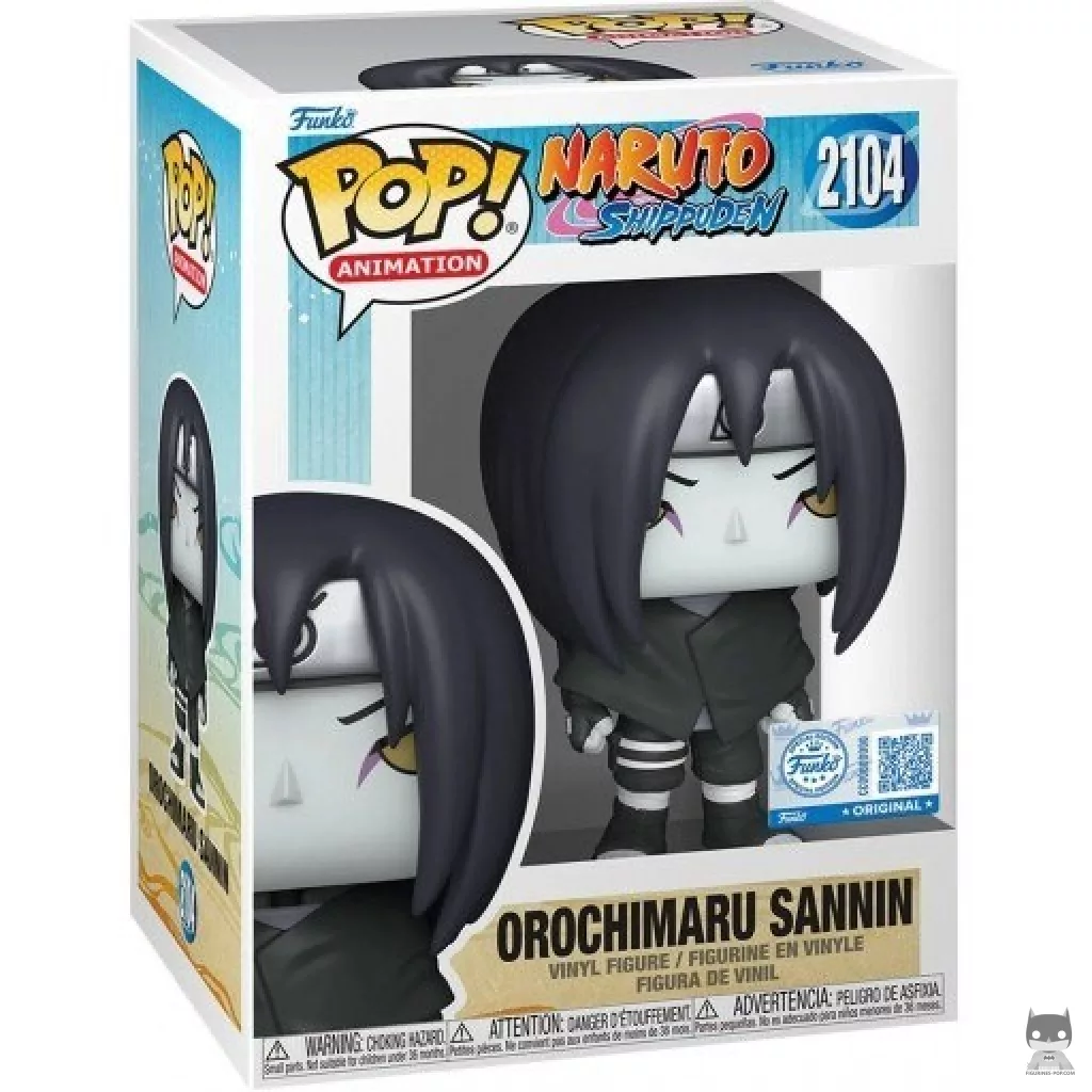 Figura Funko Pop! Orochimaru Sannin en su caja