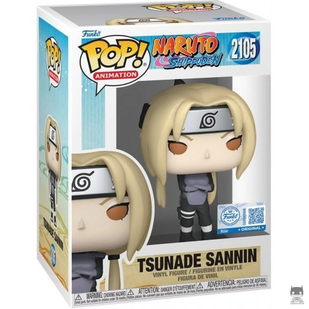 Figura Funko Pop! Tsunade Sannin en su caja