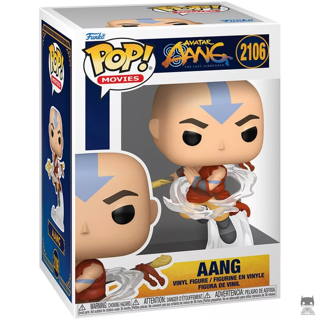 Figura Funko Pop! Aang en su caja