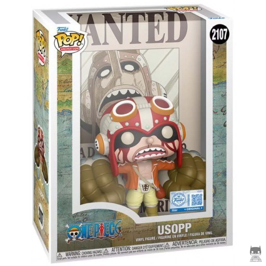 Figura Funko Pop! Usopp (Póster) en su caja