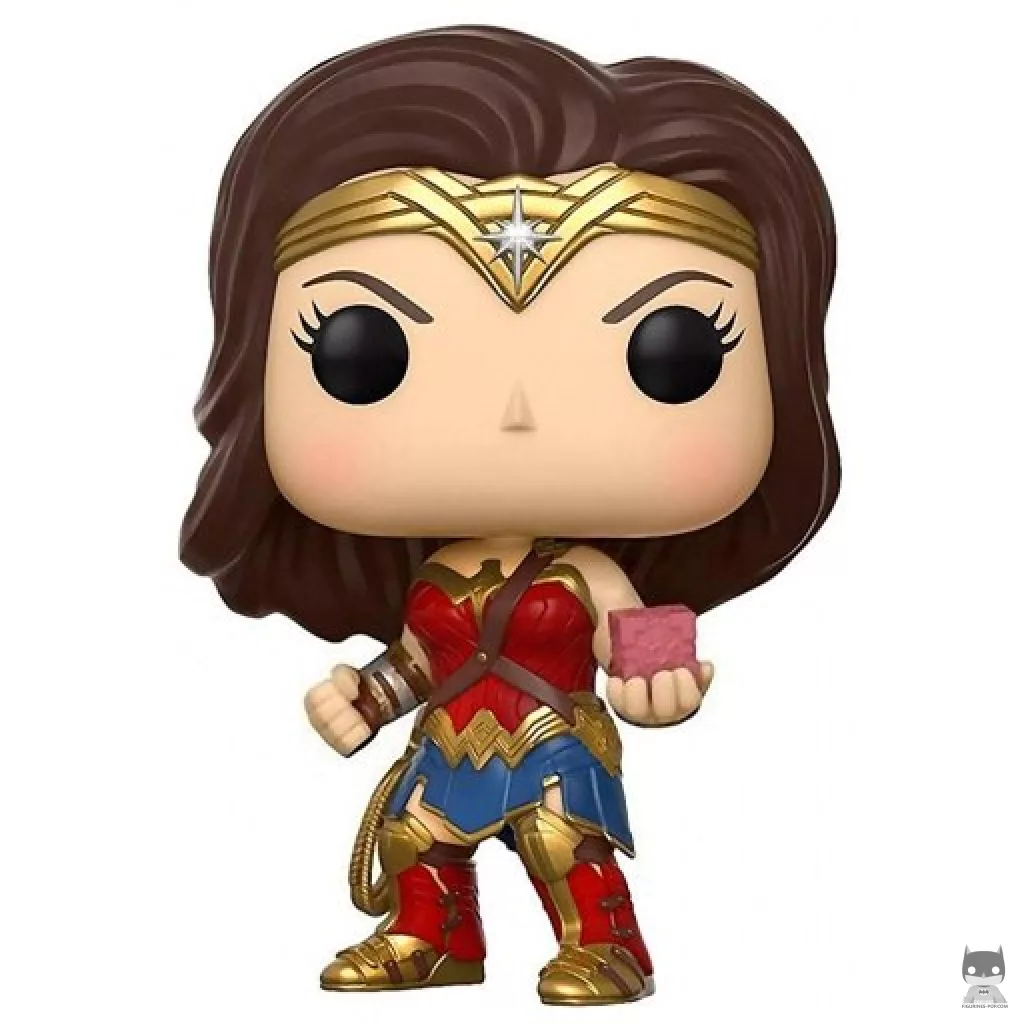 Figura Funko Pop! Wonder Woman con la Caja Madre (Liga de la Justicia (película))