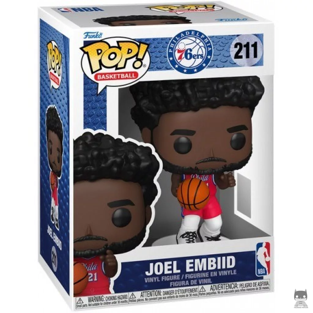 Figura Funko Pop! Joel Embiid en su caja