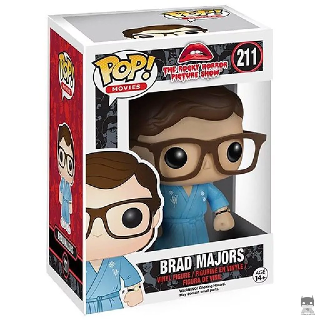 Figura Funko Pop! Brad Majors en su caja