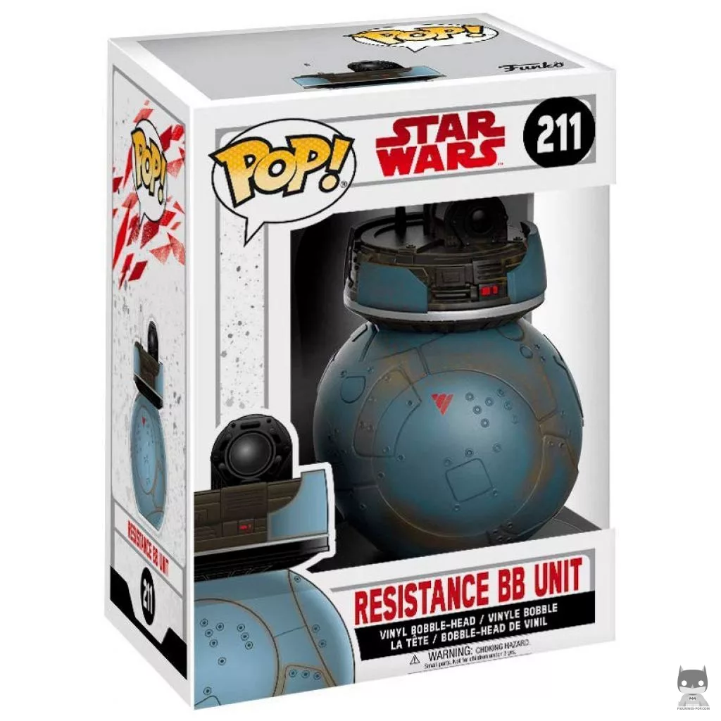 Figura Funko Pop! Resistance BB Unit en su caja
