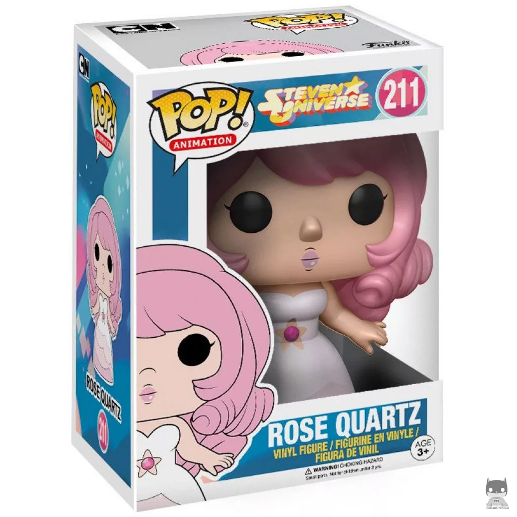 Figura Funko Pop! Cuarzo Rosa en su caja