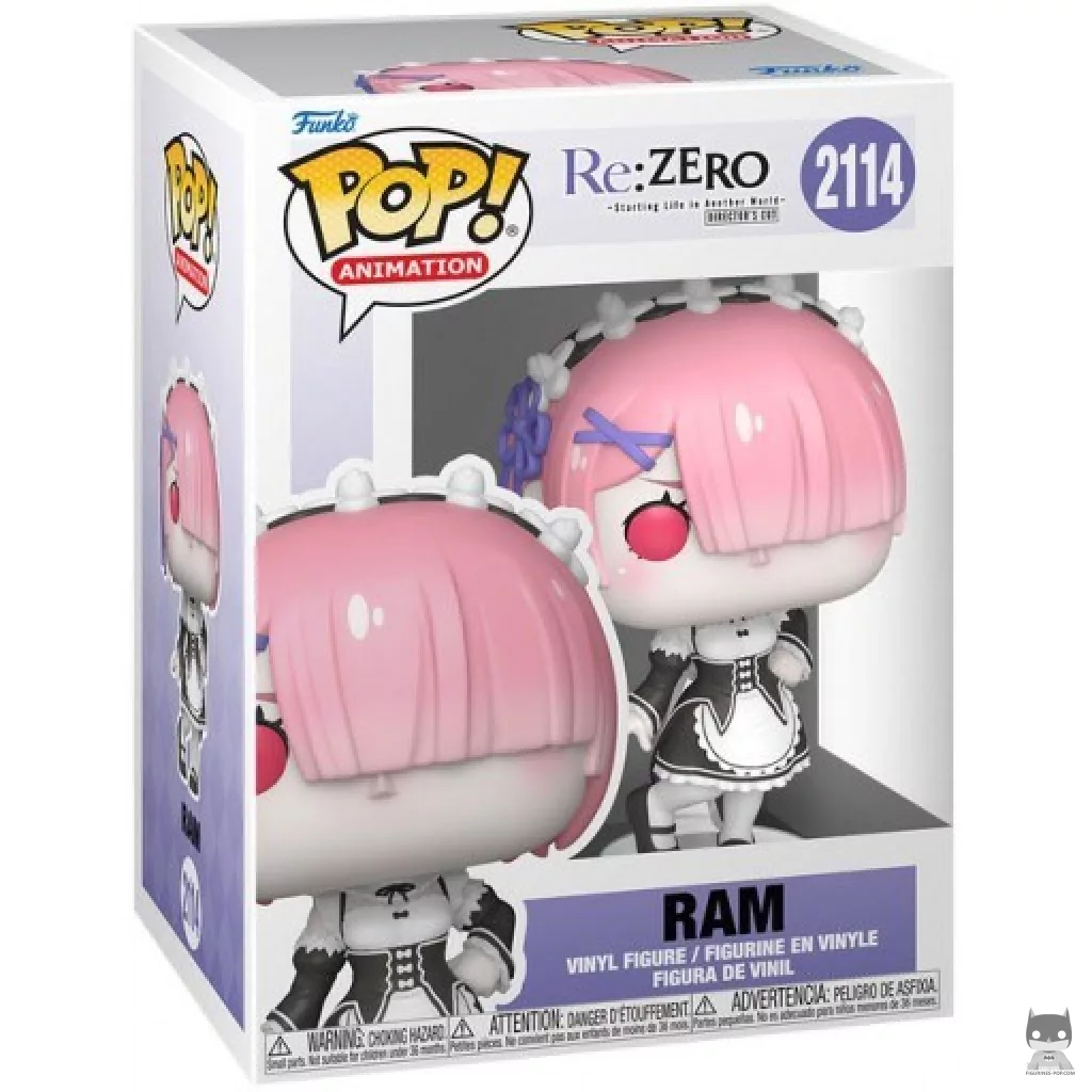 Figura Funko Pop! Ram en su caja