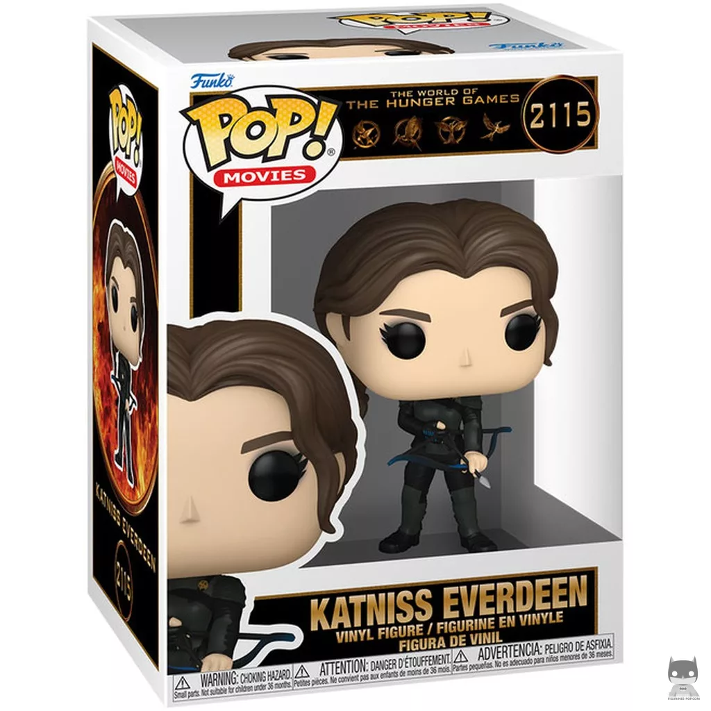 Figura Funko Pop! Katniss Everdeen en su caja